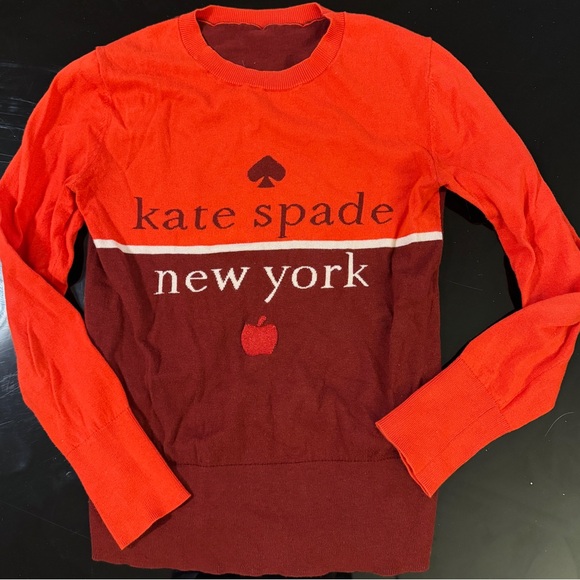 Kate Spade ♠️ Logo Sweater Size XXS 00 - Picture 2 of 5